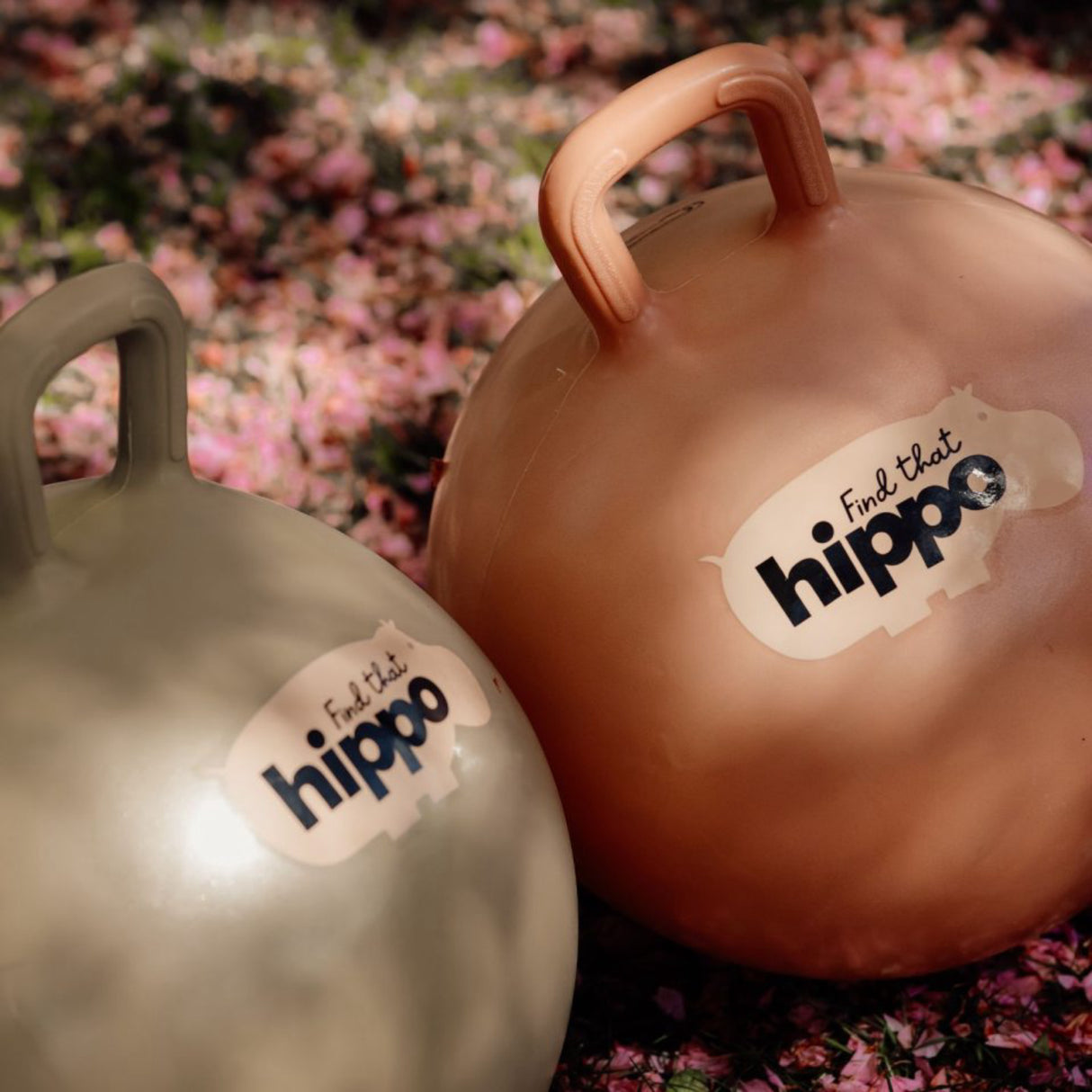 Find that Hippo Hoppebold - Color Persisk Orange, Str. 45 Cm