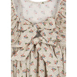 Konges Sløjd Verona Blues Cianna Ls Bow Dress Gots