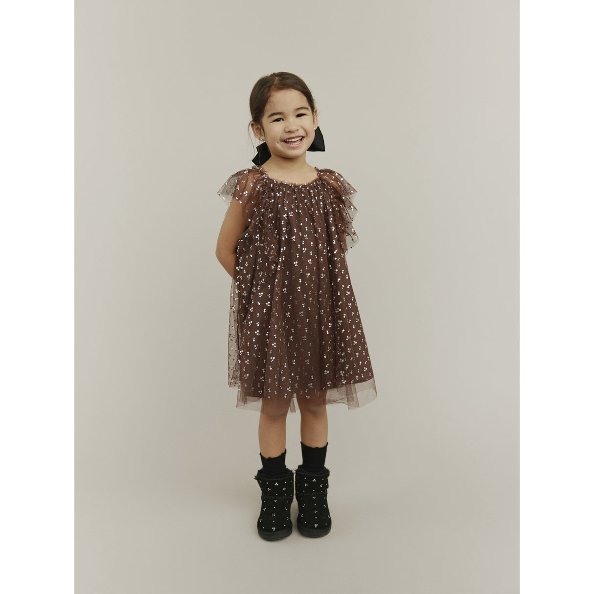 Sofie Schnoor Brown BlossomSK Dress