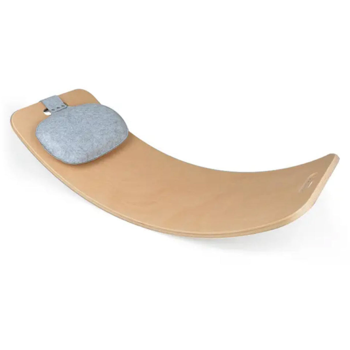 Curve Lab Light Grey Felt Pillow