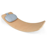 Curve Lab Light Grey Felt Pillow