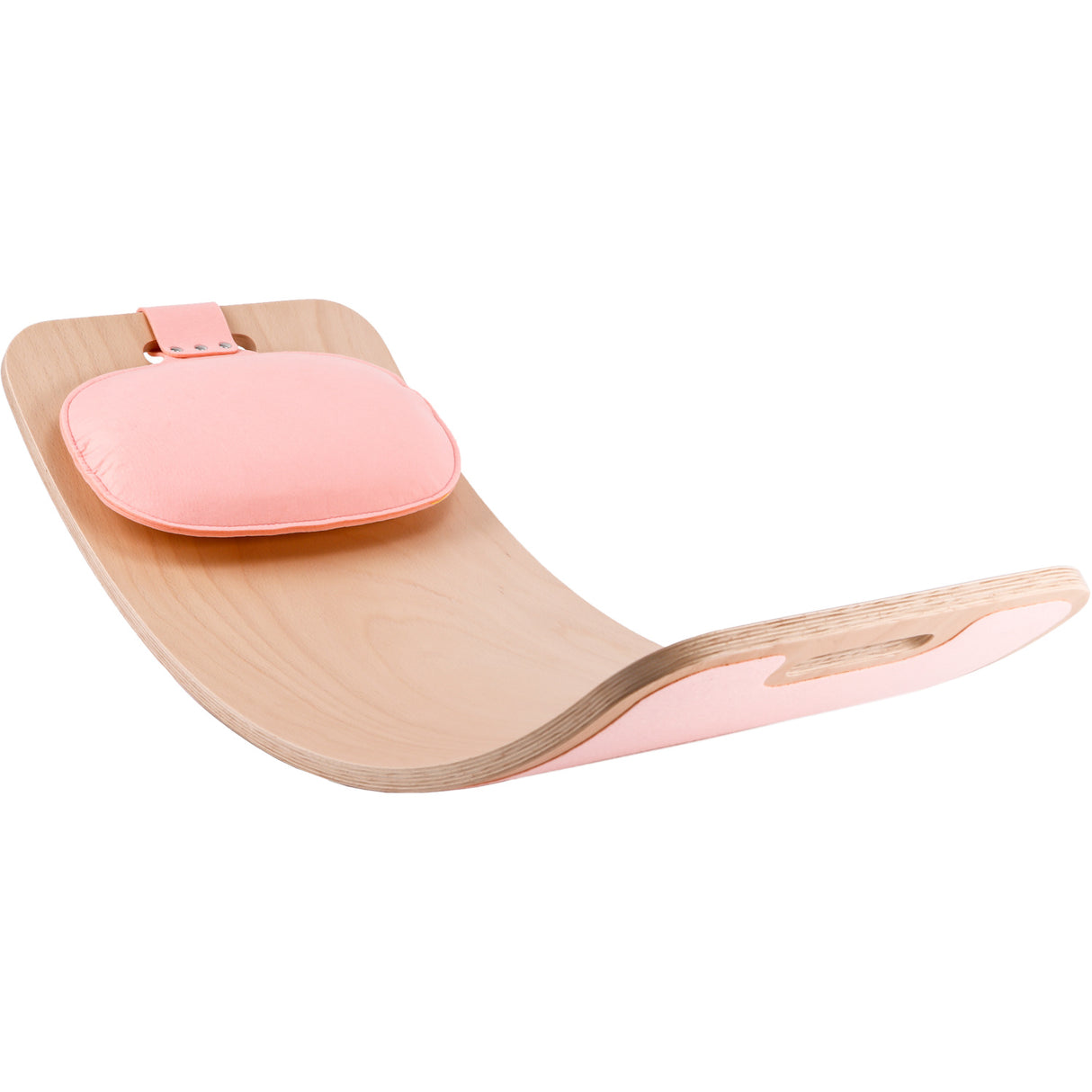 Curve Lab Pink Felt Pillow