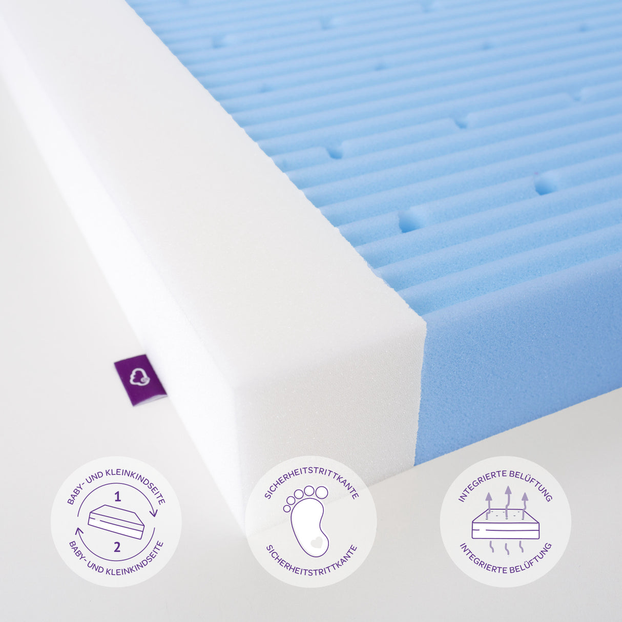 Träumeland White Mattress Air Flow Comfort