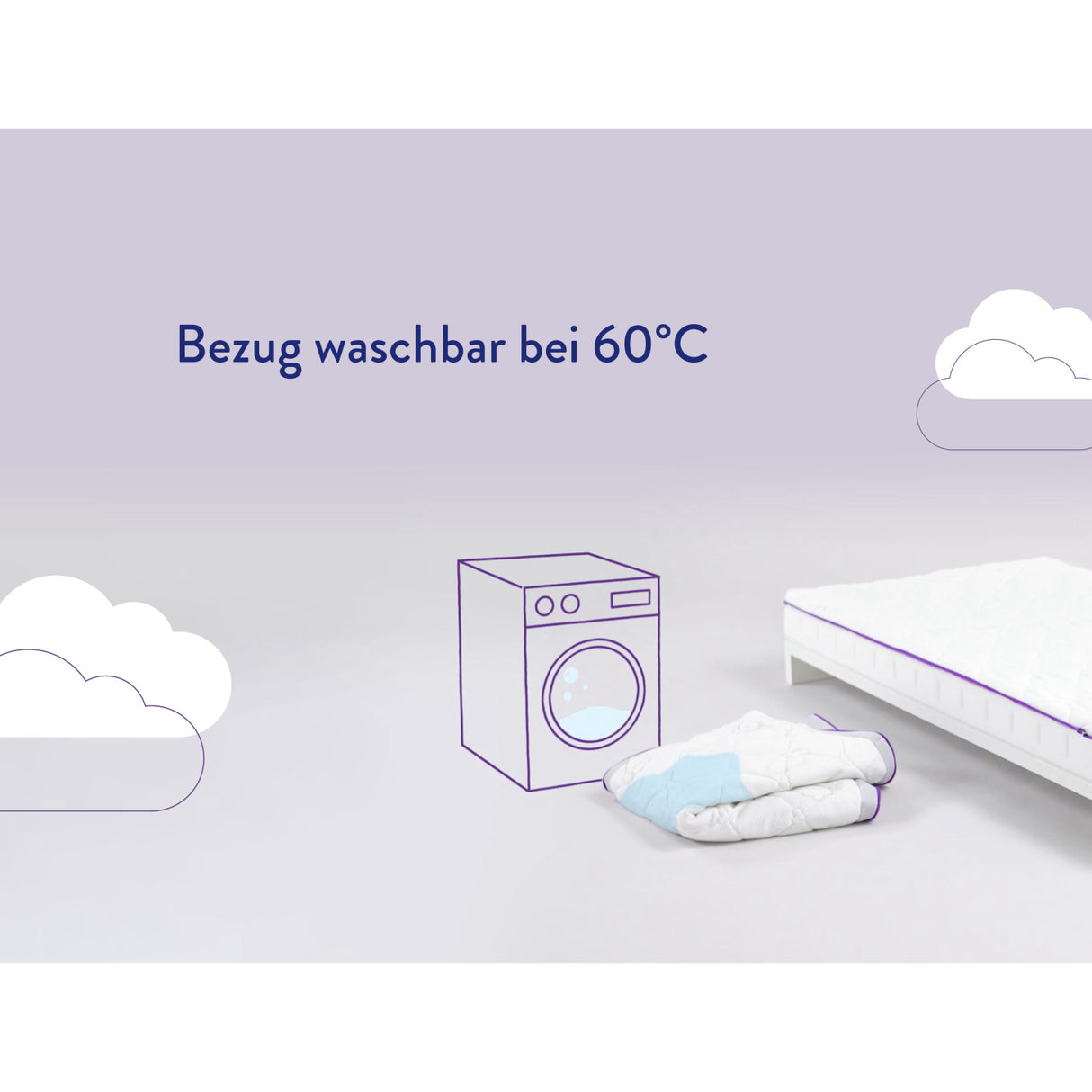 Träumeland White Mattress Air Flow Premium