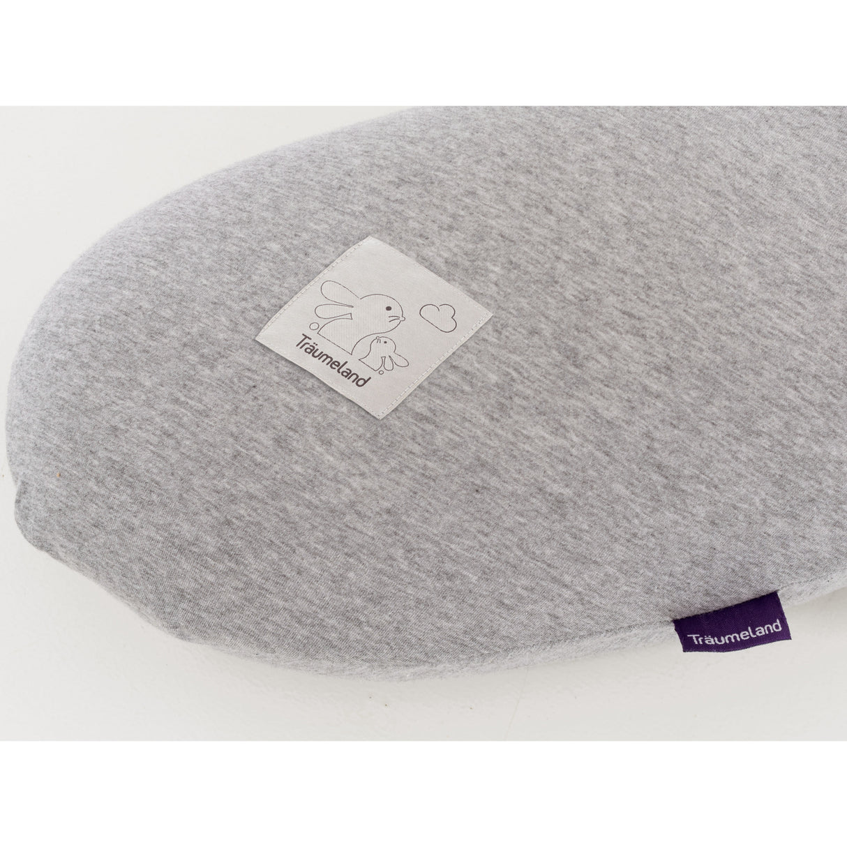 Träumeland Grey Elastic Nursing Pillow Grey Melange
