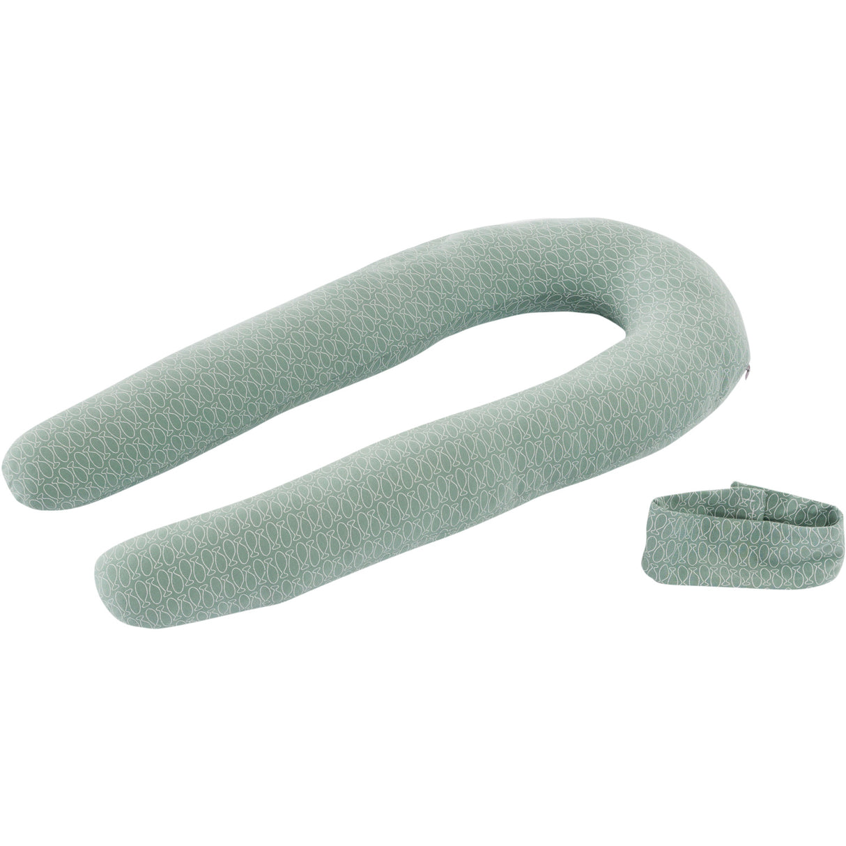 Träumeland Mint Cuddly Nest Fish Mint