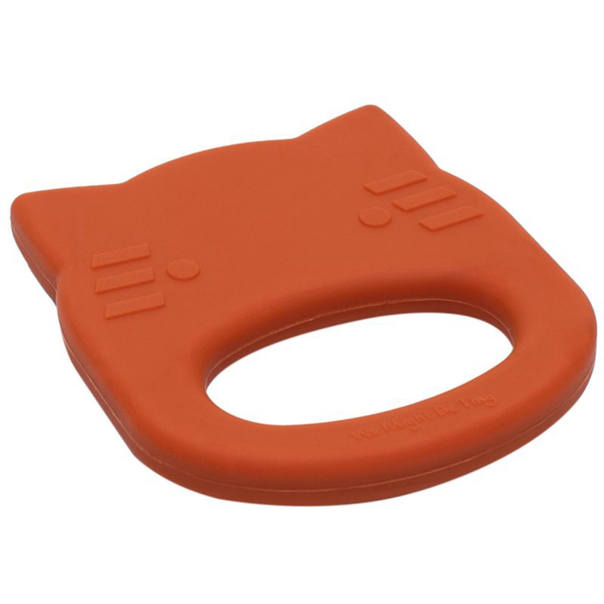 We Might Be Tiny Orange Teether Kat
