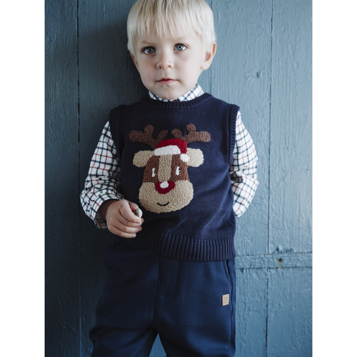 Hust & Claire More Navy Princo Reindeer