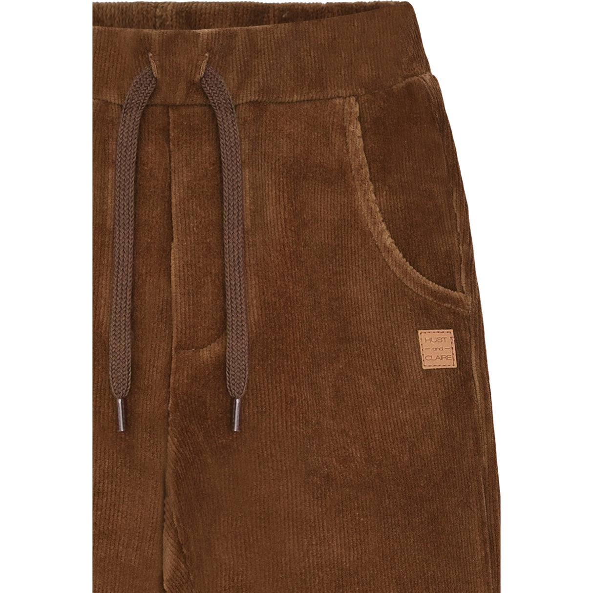 Hust & Claire Brown Stone Garry Ottoman