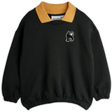 Mini Rodini Black Panther Patch Collar Sweatshirt