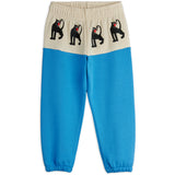 Mini Rodini Blue Panther Panel Sweatpants