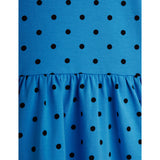 Mini Rodini Blue Polka Dots AOP Ls Dress
