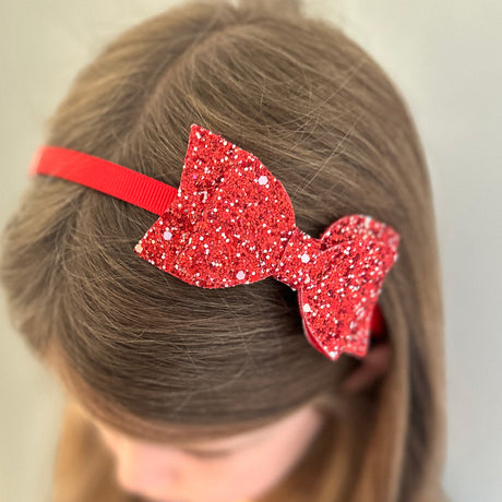 Bow's by Stær Red Bow Hairband