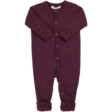 Joha Plum Nightsuit 2-in-1 Fødder