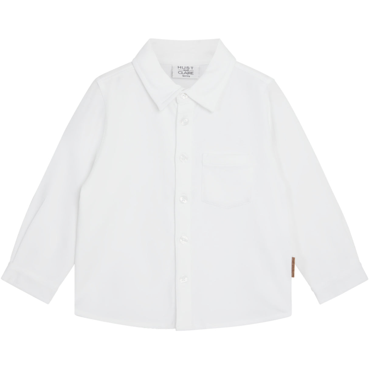 Hust & Claire White Shirt Ravn Solid