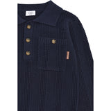 Hust & Claire More Navy Pelle Structure