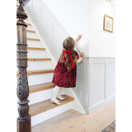 Hust & Claire New Maroon Karoline Sequins