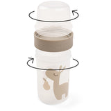 DonebyDeer Sand To Go 2-Way Snack Container L Lalee