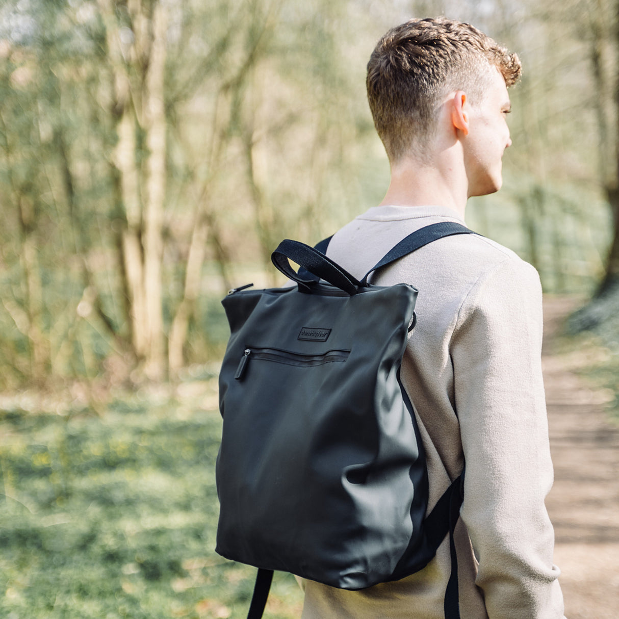 DonebyDeer Black Changing Backpack