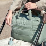 DonebyDeer Green Quilted Changing Bag