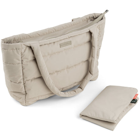 DonebyDeer Sand Quilted Changing Tote Bag