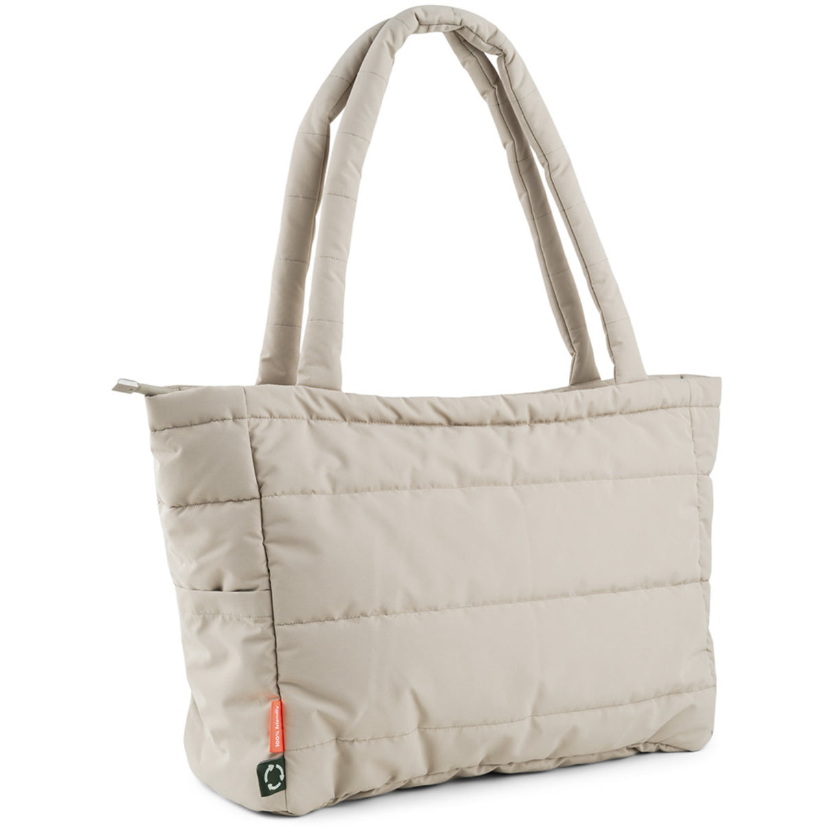 DonebyDeer Sand Quilted Changing Tote Bag