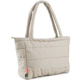 DonebyDeer Sand Quilted Changing Tote Bag