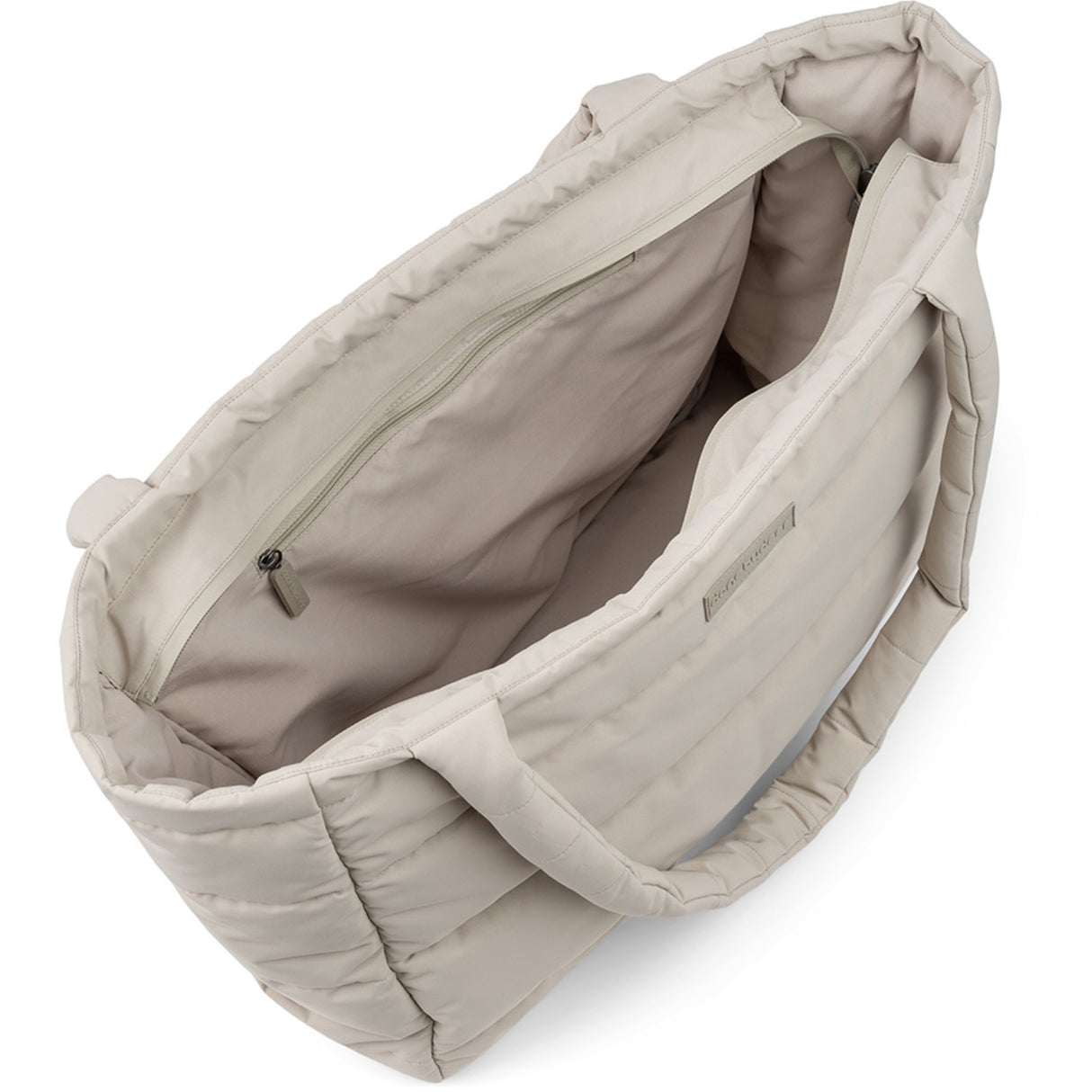 DonebyDeer Sand Quilted Changing Tote Bag