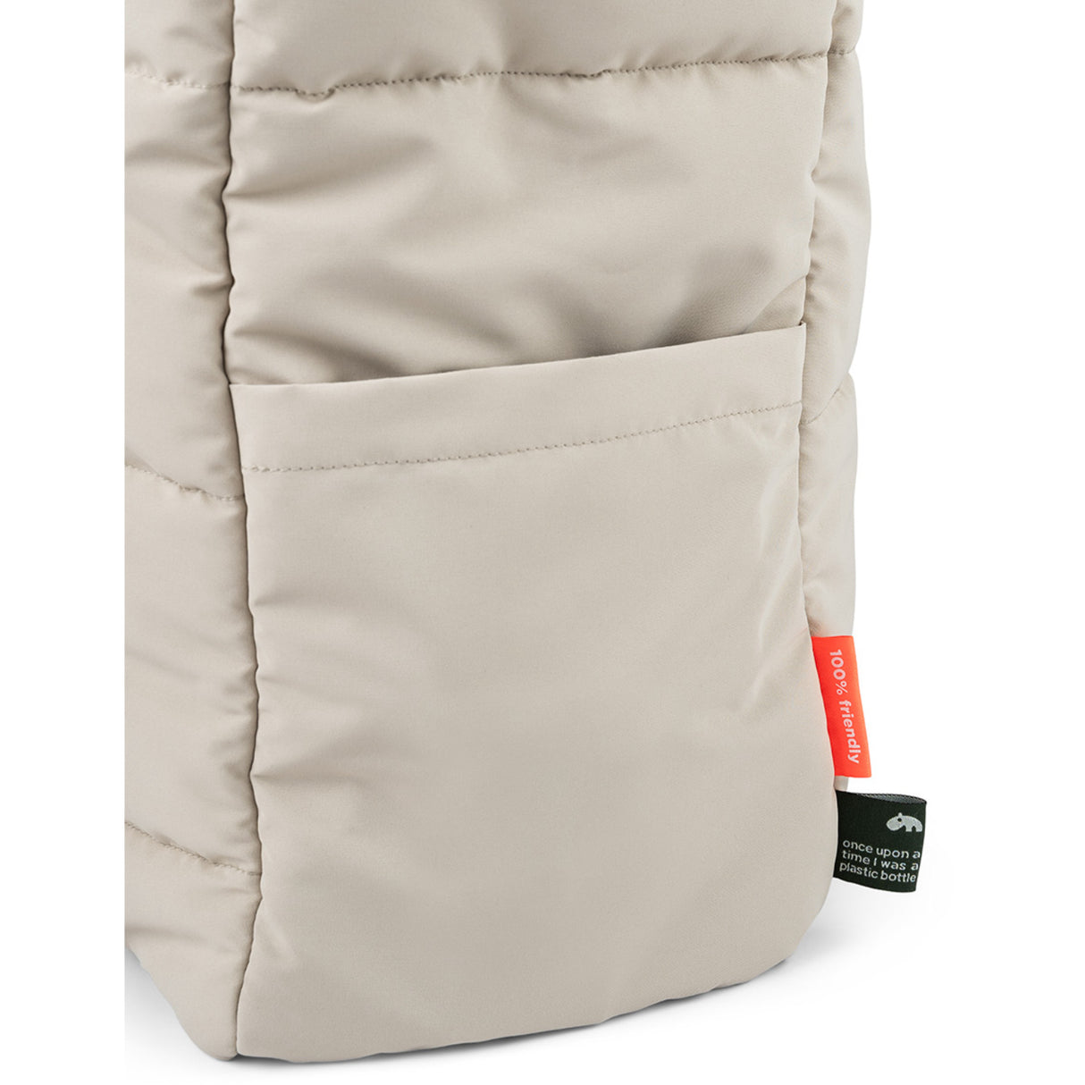 DonebyDeer Sand Quilted Changing Tote Bag