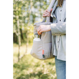 DonebyDeer Sand Quilted Changing Tote Bag