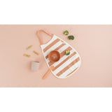 DonebyDeer Papaya/Powder Pull-Over Bib 2-Pack Stripes