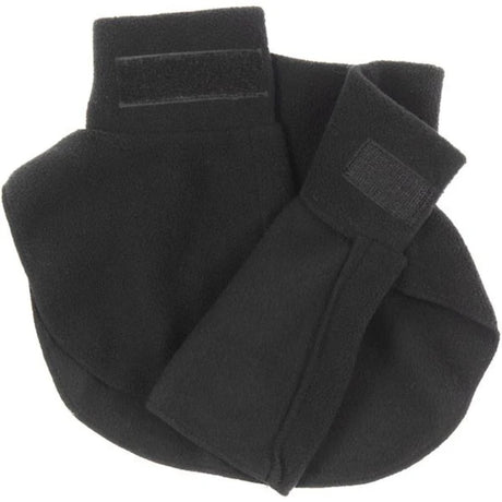 Cold Black Fleece Neck Velcro Gaitor - Jr