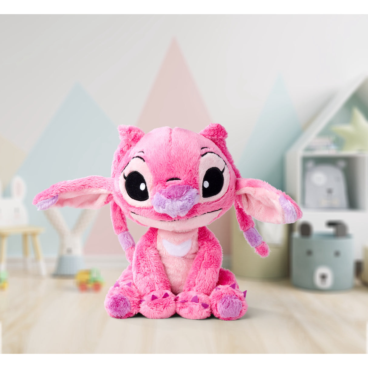 Simba Toys Disney Lilo & Stitch, Angel Teddy (25 Cm)
