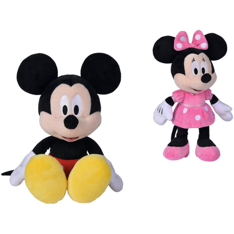 Simba Toys Disney Mickey or Minnie Mouse Teddy Bear (20 cm) asst.