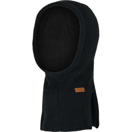 Cold Black Wool Basic Balaclava