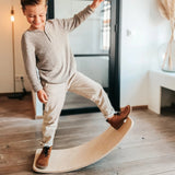Curve Lab Grey Major Arc Balance Board Felt