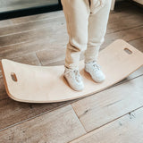 Curve Lab Grey Major Arc Balance Board Felt