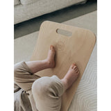 Curve Lab Light Grey Perfect Arc Balance Board Felt