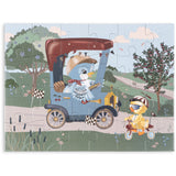 Konges Sløjd Car Birdie Birdie Puzzle Fsc