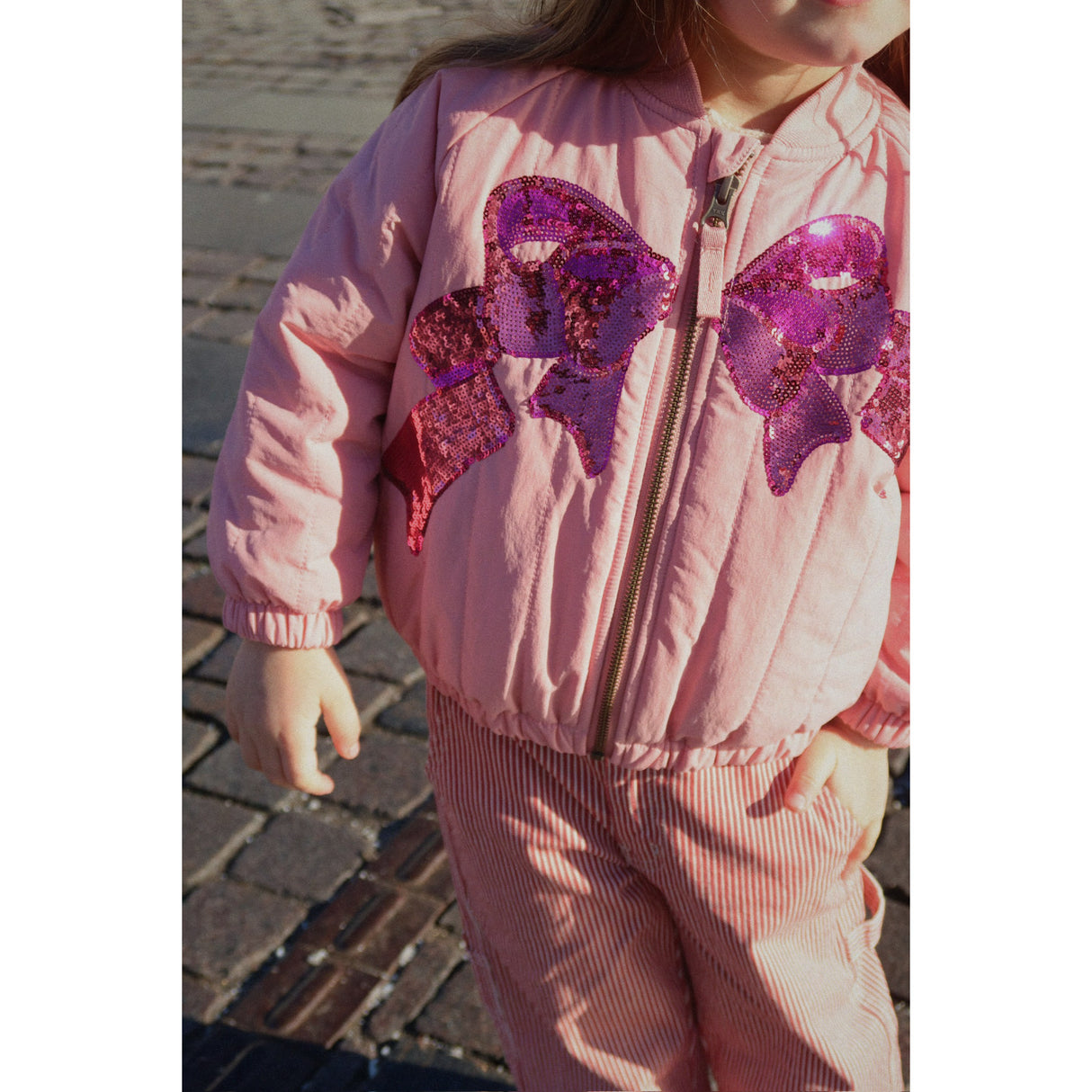 Konges Sløjd Rosette Juno Sequin Bomber Jacket