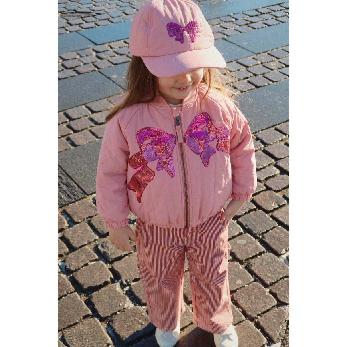 Konges Sløjd Rosette Juno Sequin Bomber Jacket