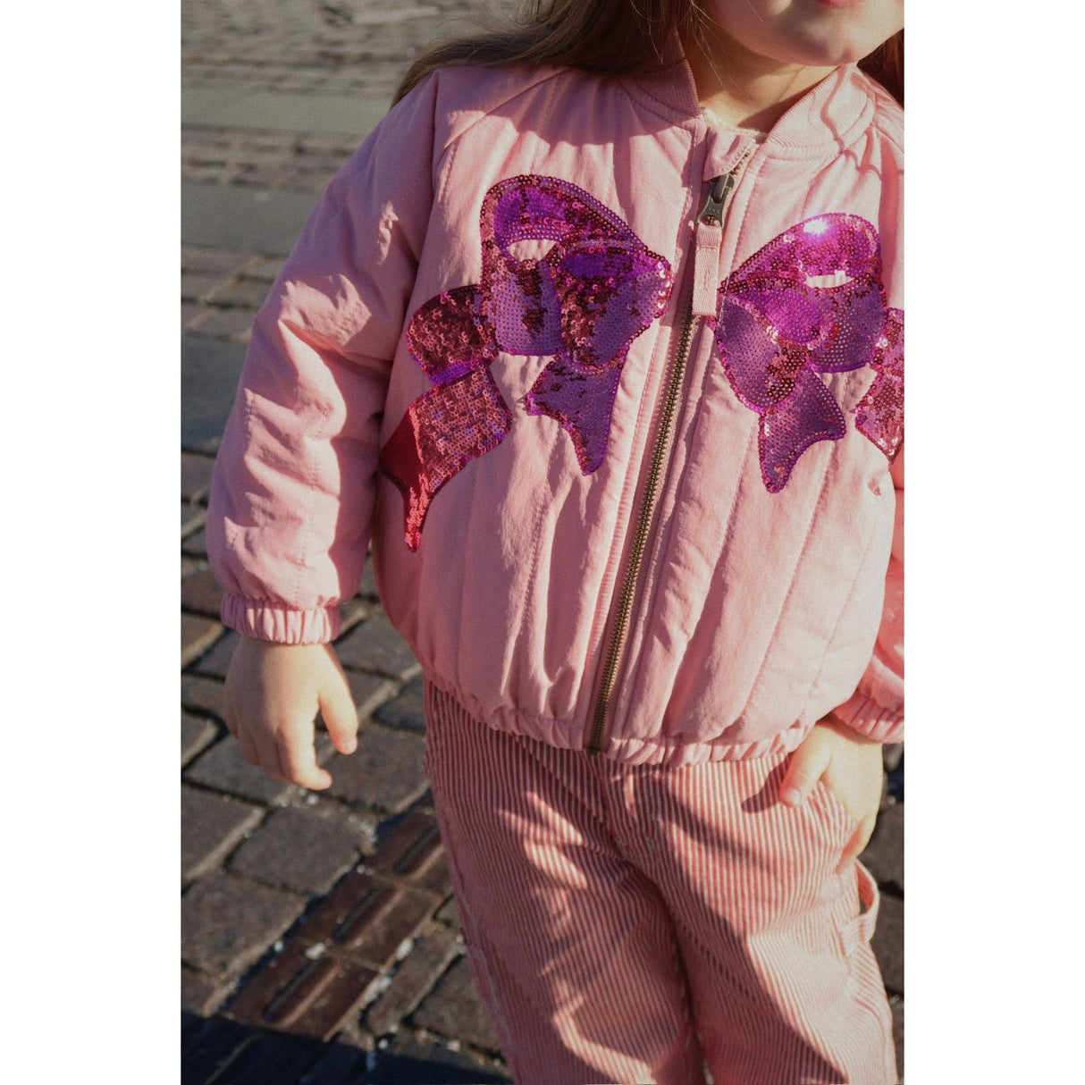 Konges Sløjd Rosette Juno Sequin Bomber Jacket