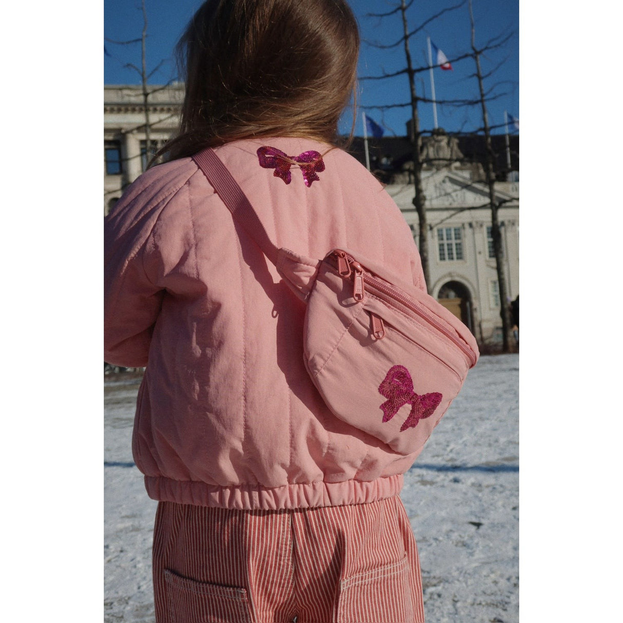 Konges Sløjd Rosette Juno Sequin Bomber Jacket