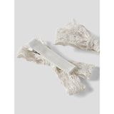 Lil'Atelier Coconut Milk Nmfacc-Lola 2 Pack Hair Clips Lil