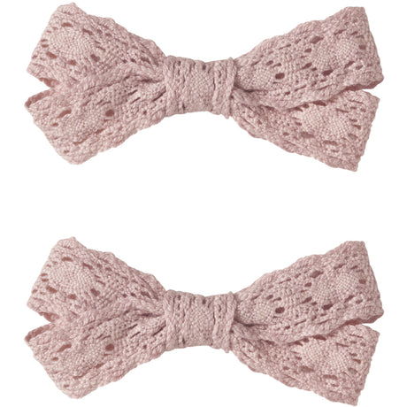 Lil'Atelier Peach Whip Nmfacc-Lola 2 Pack Hair Clips Lil
