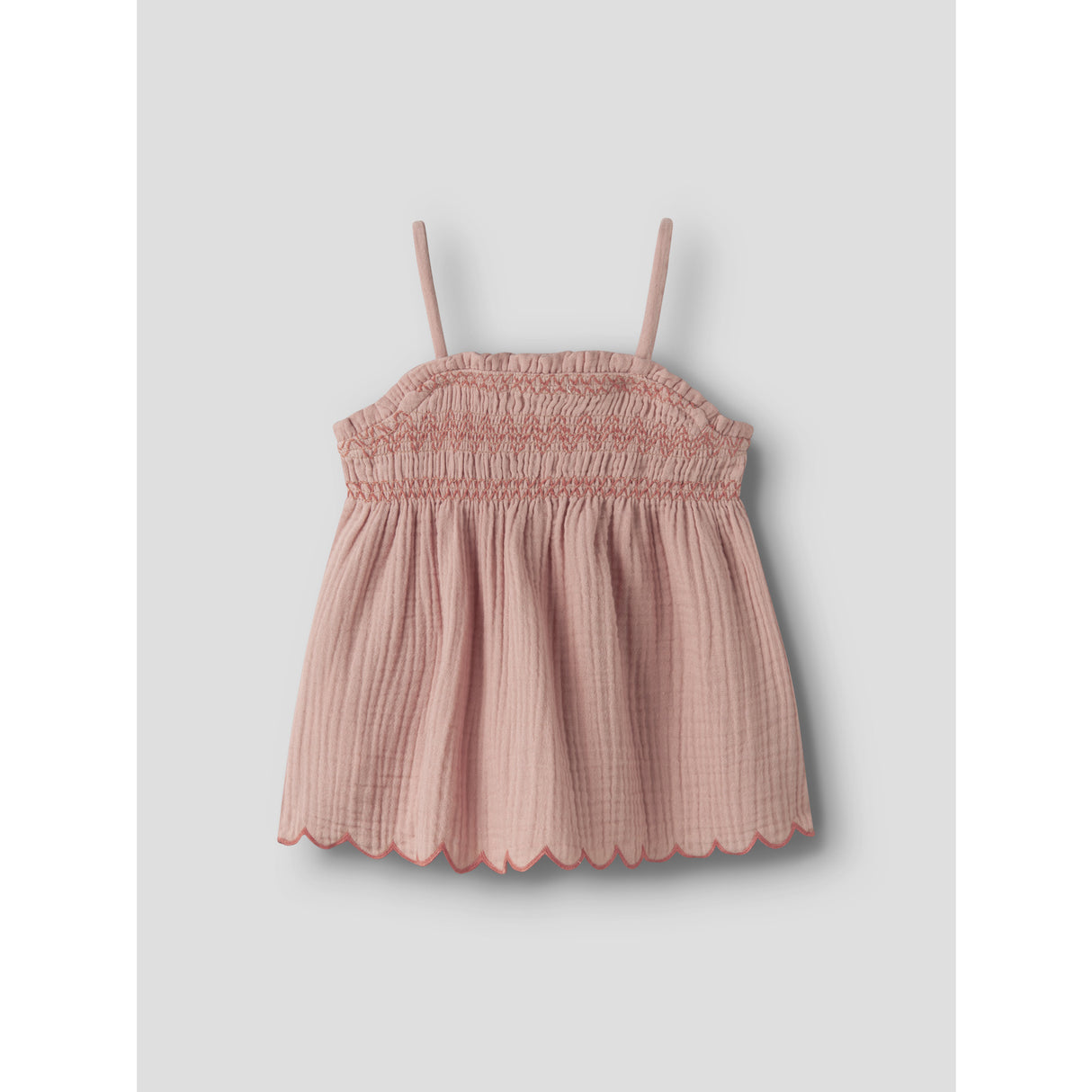 Lil'Atelier Rose Tan Nmfhiba Strap Top Lil