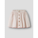 Lil'Atelier Coconut Milk Rose Tan Nmfhedda Skirt Lil