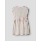Lil'Atelier Coconut Milk Rose Tan Nmfhedda Sl Dress Lil