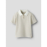 Lil'Atelier Coconut Milk Coca Mocha Nmmhaldur Ss Loose Polo Lil