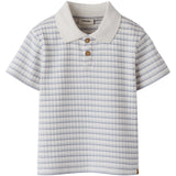 Lil'Atelier Coconut Milk Dusty Blue Nmmhaldur Ss Loose Polo Lil